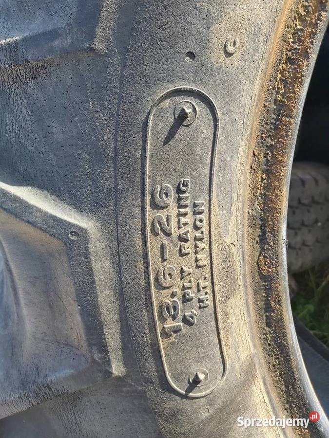 Opona rolnicza traktora ciągnika 26 podkarpackie Baryczka