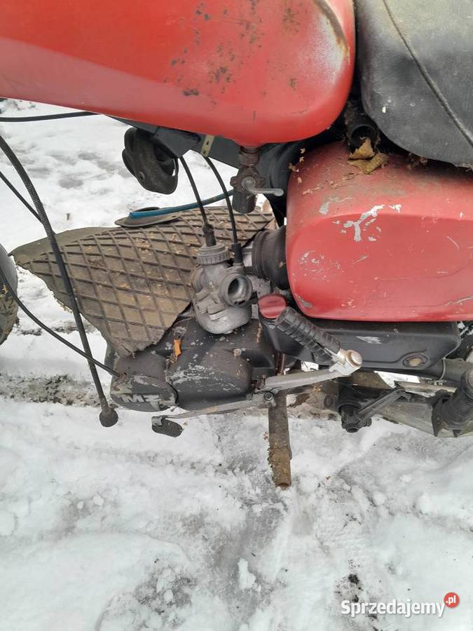 MZ ETZ 125 z dozownikiem z Francji Świerzawa