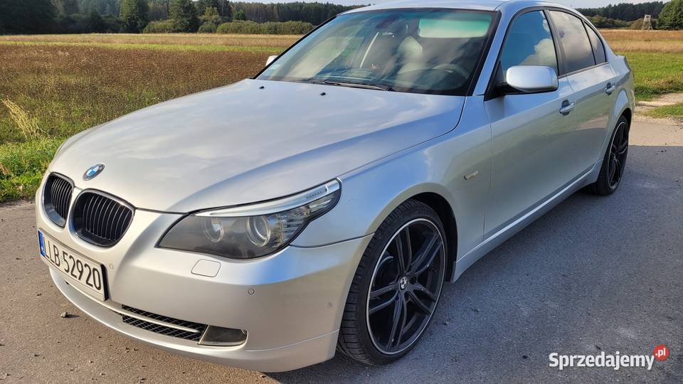 Bmw seria 5 e60 525d 197 2007r sedan automat automatyczna Lubartów