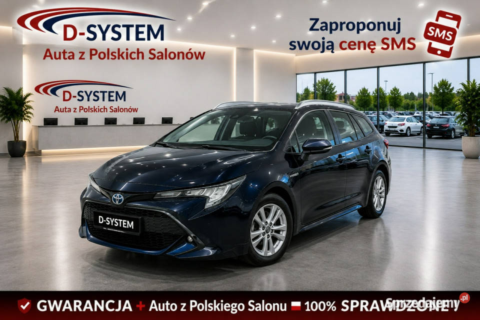 Toyota Corolla 23r Salon Polska HYBRID Gwaran niebieski Motoryzacja Białystok sprzedam