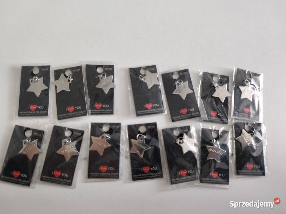 WisiorekBrelok gwiazdka z imieniem Roskosz sprzedam