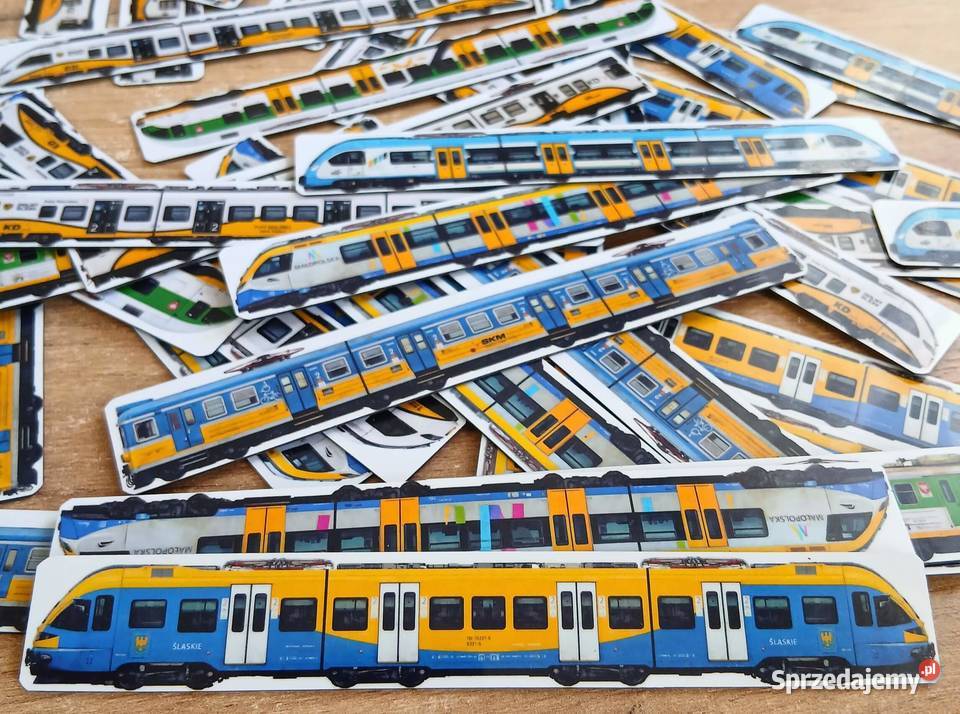 Kolejowe magnesy na prezent kolekcjonera Warszawa