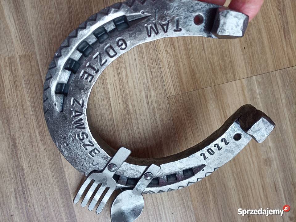 Prezent Ślubny podkowa Kowalska rękodzieło na sprzedam