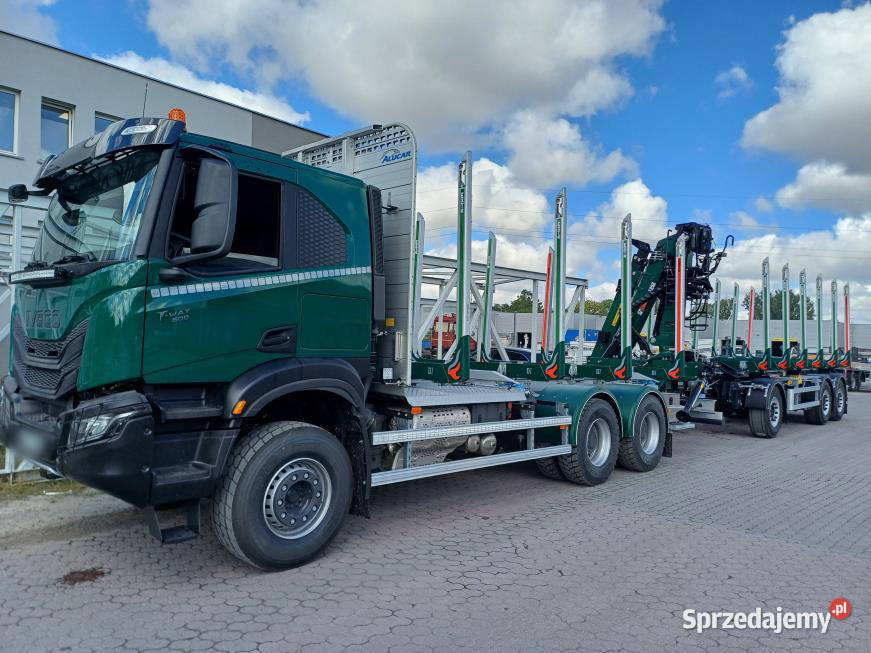 NOWE Iveco TWay AT380T50P 6x4 HDS HIAB Loglift Kraków