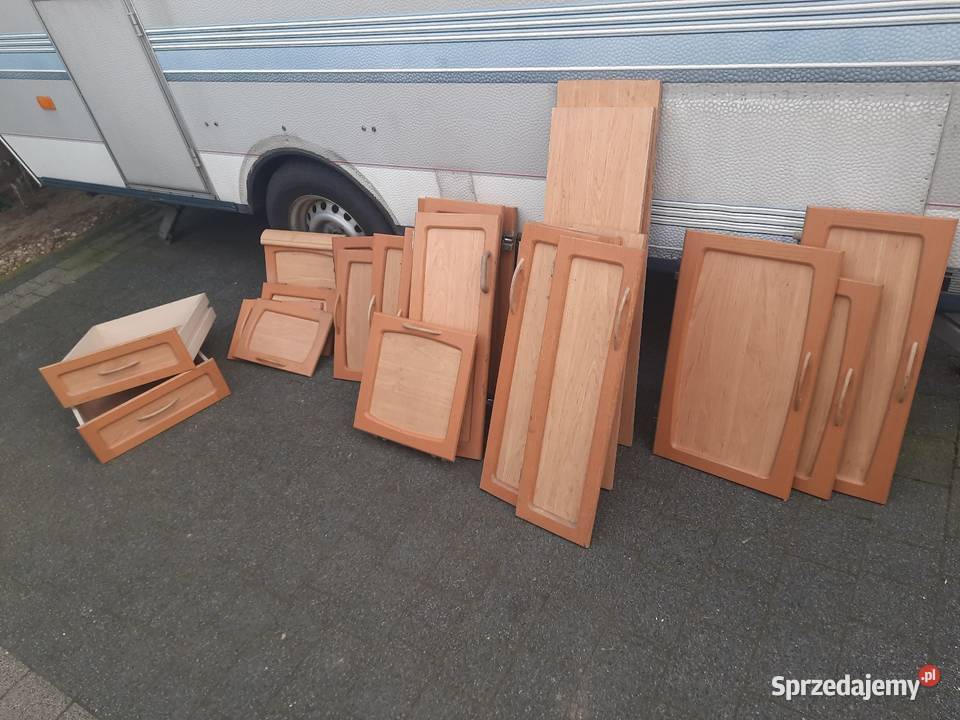 Szafki meble fronty do przyczepy kempingowej dolnośląskie Skokowa sprzedam