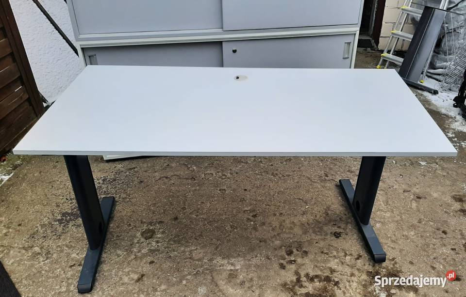 Biurko proste 160x80 dostępne 2 sztuki Biurka Warszawa