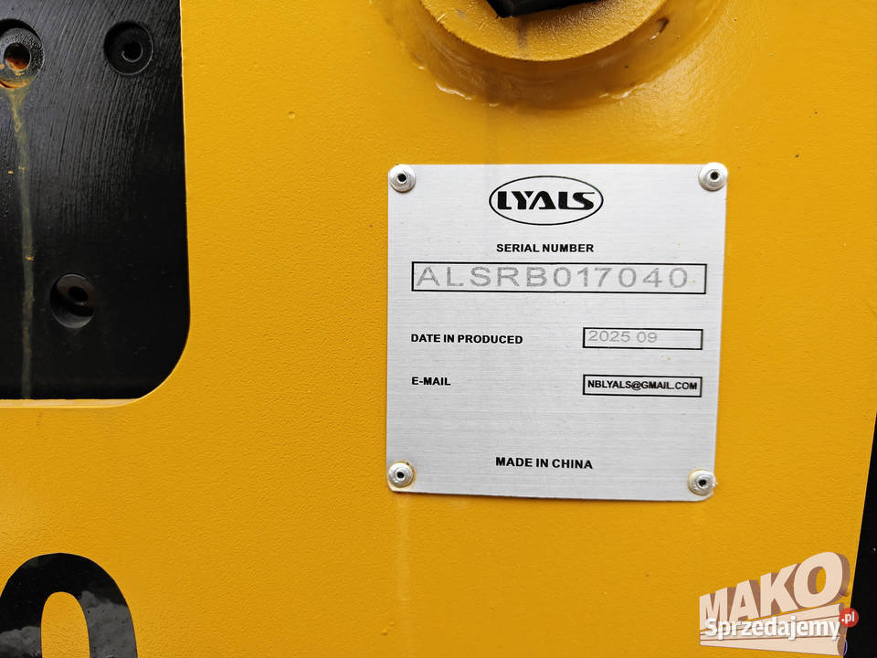 NOWY Młot hydrauliczny Lyals ALS1000 do koparki Ostrowiec Świętokrzyski