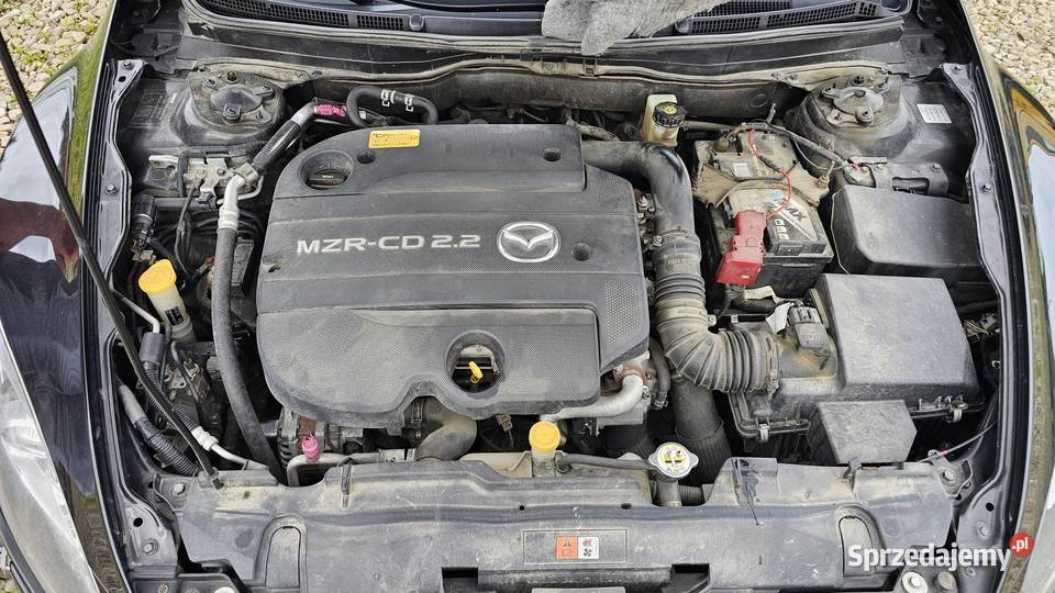Mazda 6 II 22 163 2010r Xenon Skóra Uszkodzony garażowany 6 Zarszyn