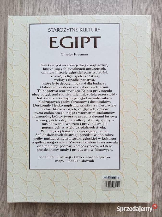 Starożytne Kultury Egipt Charles Freeman Kraków