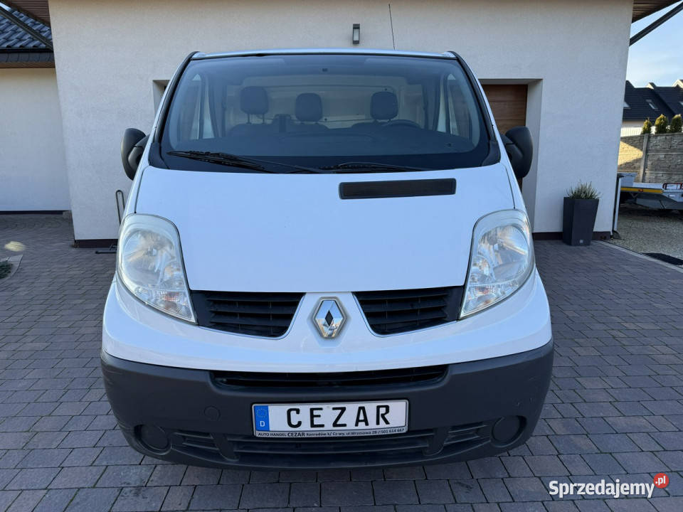 Renault Trafic 20 115 6 biegów klima blaszak z manualna Konradów