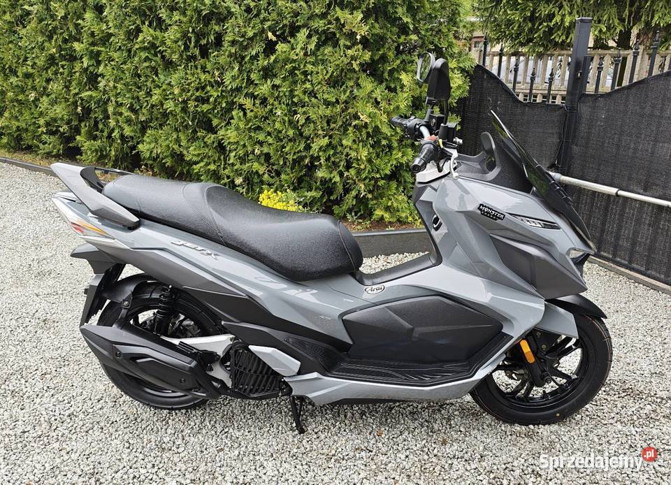 Skuter Sym Jet X 125cc 2021r 4200 FULL LED ABS łódzkie sprzedam