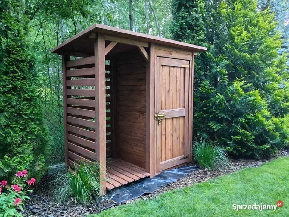 Drewutnia 1 x 11m narzędziówka 1 x 11m z dachem Kalety