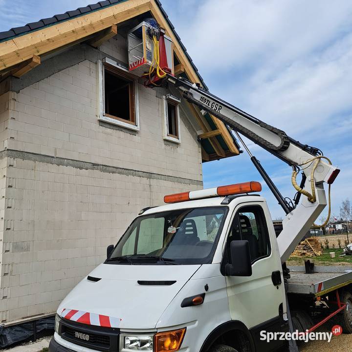 Podnośnik koszowy Iveco daily Łąka
