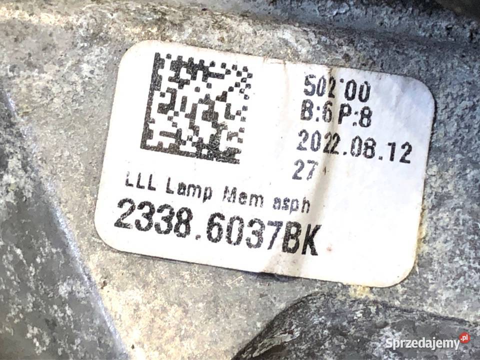 LUSTERKO LEWY VW GOLF VIII Hatchback BIAŁY