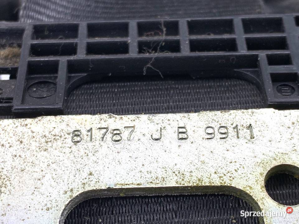 PAS BEZPIECZEŃSTWA PRAWY PRZÓD PEUGEOT 207 0615 osobowe