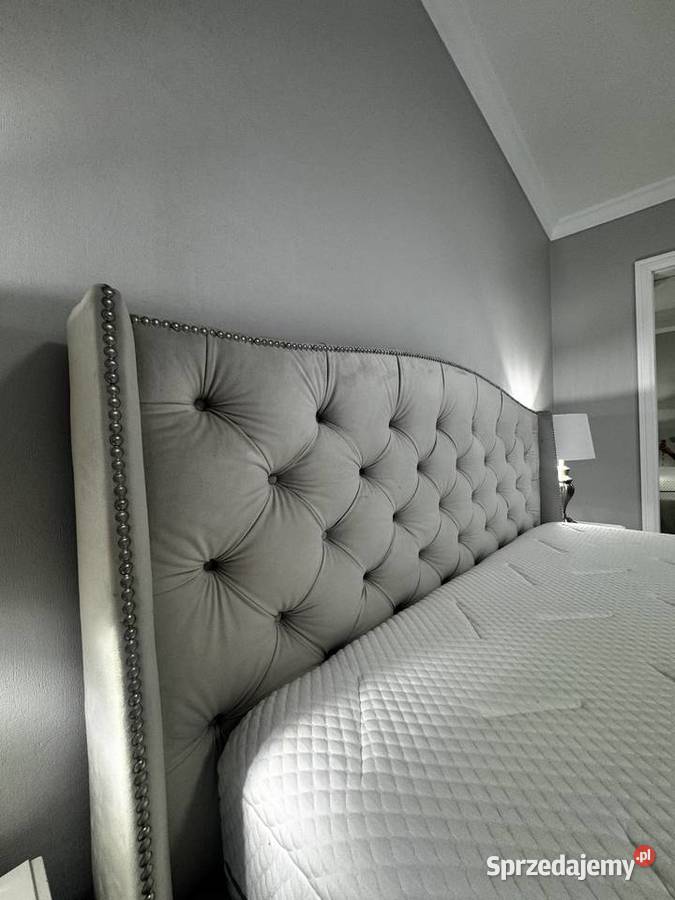 Łóżko eleganckie komfortowe 160x200 ze skrzynią Olsztyn