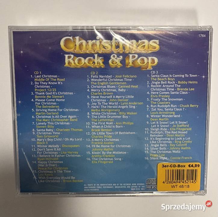 Christmas Rock Pop CD świąteczne hity muzyka Warszawa sprzedam