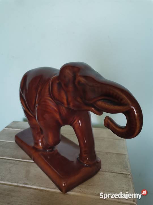 Duży słoń ceramiczny Kraków