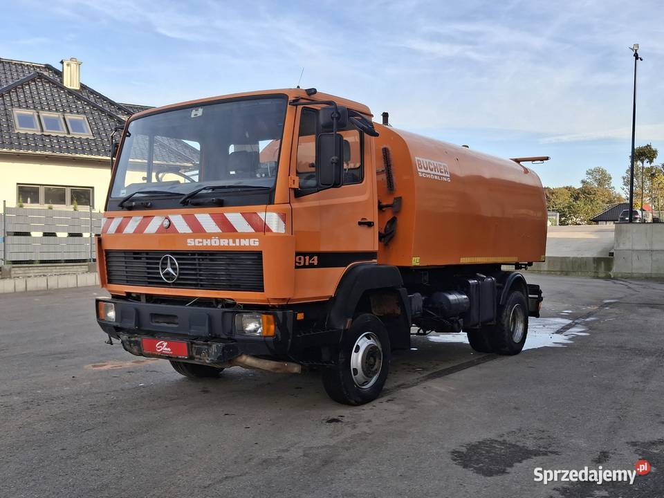 Zamiatarka Uliczna MercedesBenz 914 Zamiatarka Sierakowice sprzedam