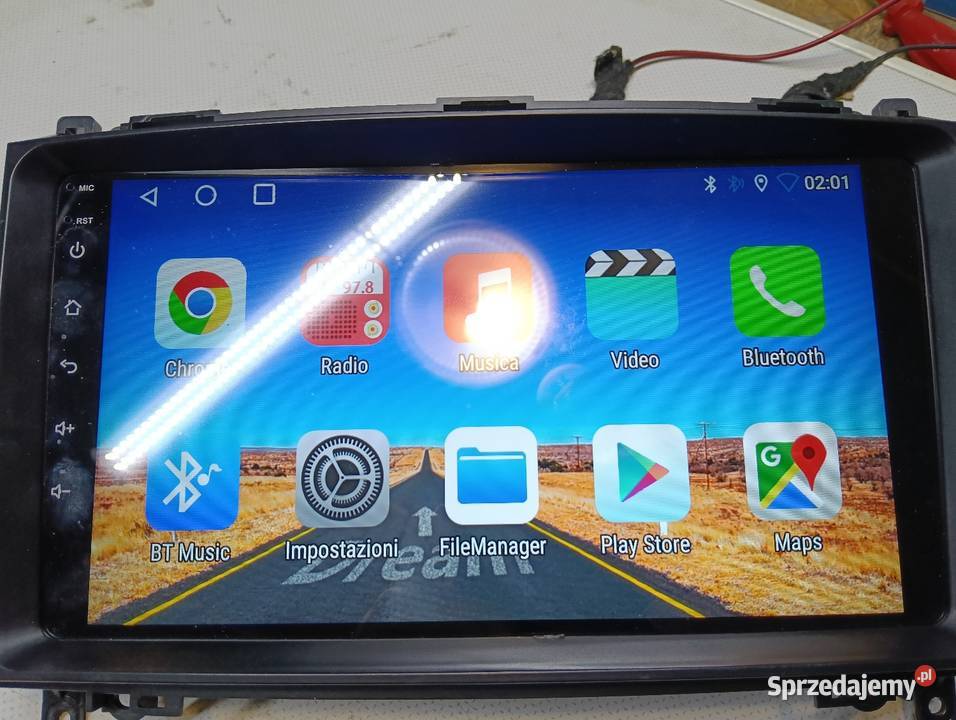 Radio Android 9 z ramką i canbusem Drążdżewo Nowe
