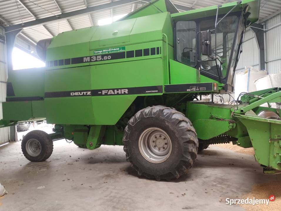 Kombajn Deutz Fahr 3580 M Claas rekord mazowieckie