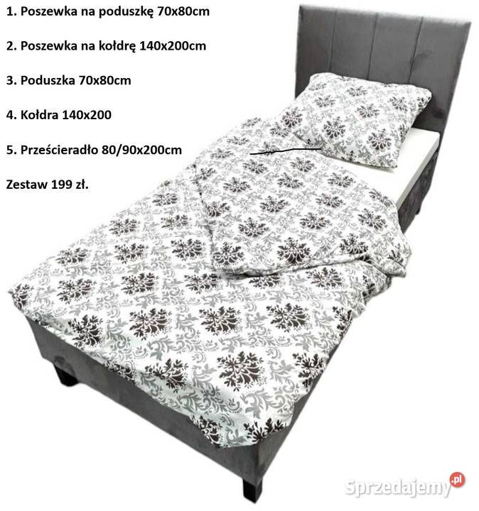 Łóżko Materac 80x200 90x200 Hotelowe 35cm Warszawa