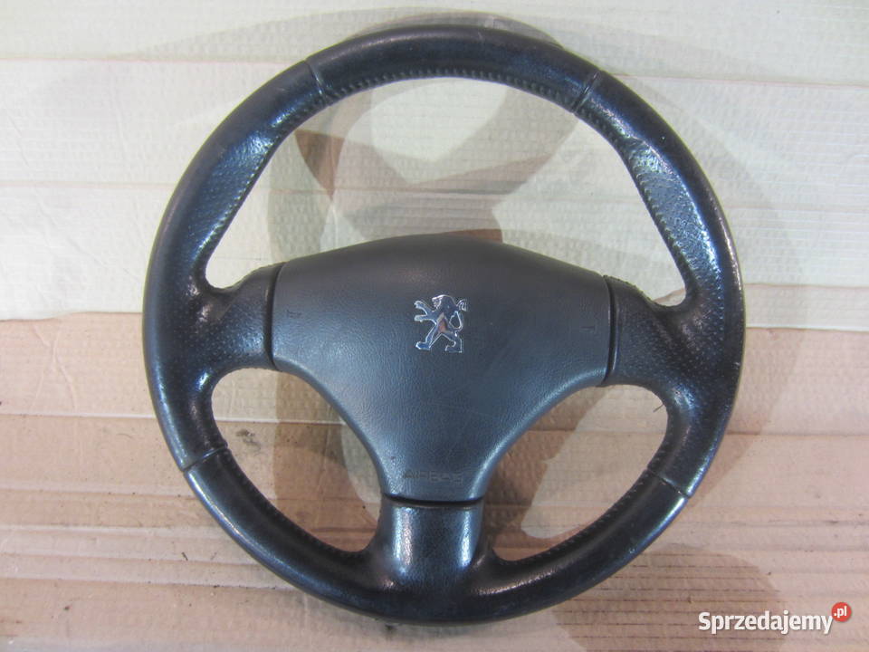 kierownica airbag peugeot 206 fl skórzana osobowe Szczecin sprzedam