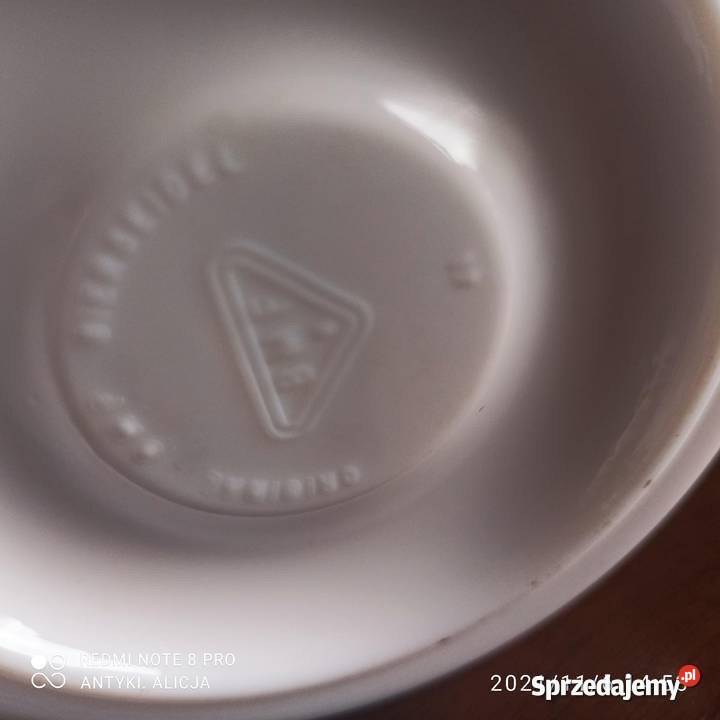 Kufel z trąbką Syg BMF Porcelana i szkło Gdańsk sprzedam