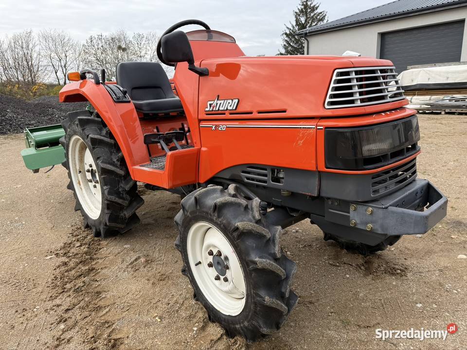 Japoński traktorek Kubota Saturn x20 diesel 4x4 Skrzynia biegów Manualna Olecko