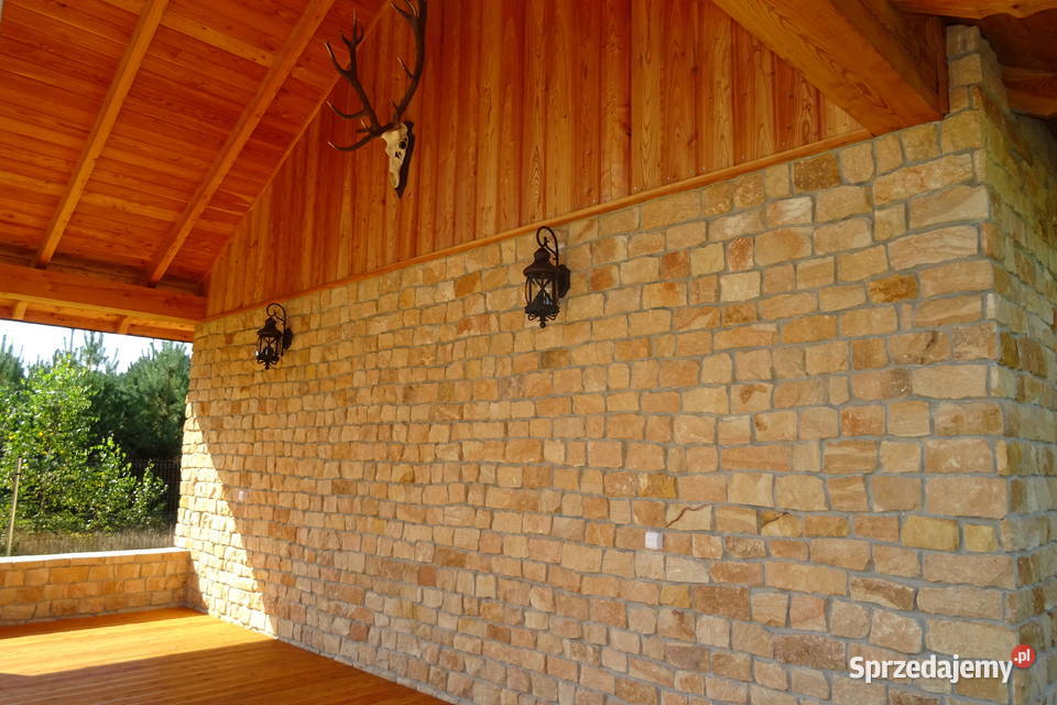 Naturalny kamień elewacyjny dekoracyjny na dom z