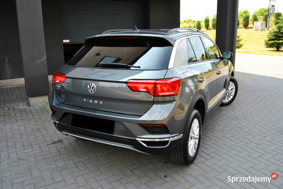 Volkswagen TRoc APP CONNECT LEDY Grzane fotele wspomaganie kierownicy T-Roc Modliborzyce