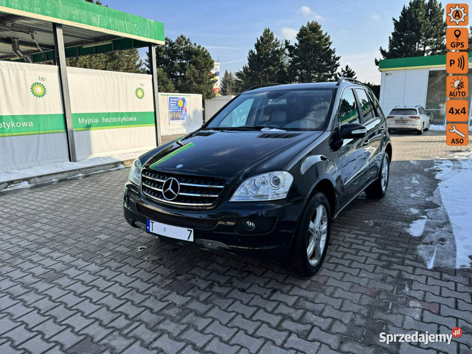 Mercedes ML 320 30 V6 4Matic 7GTronic Offroad serwisowany w ASO Bliżyn
