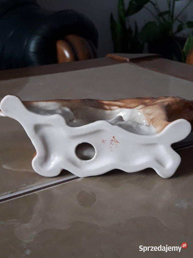 Figurka porcelanowa Seter angielski Łomonosow lubelskie Janów Lubelski sprzedam