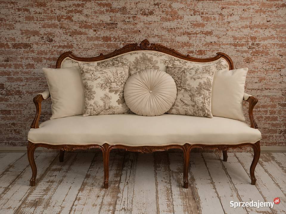 Stylowa sofa ludwikowska retrovintage Goleniów