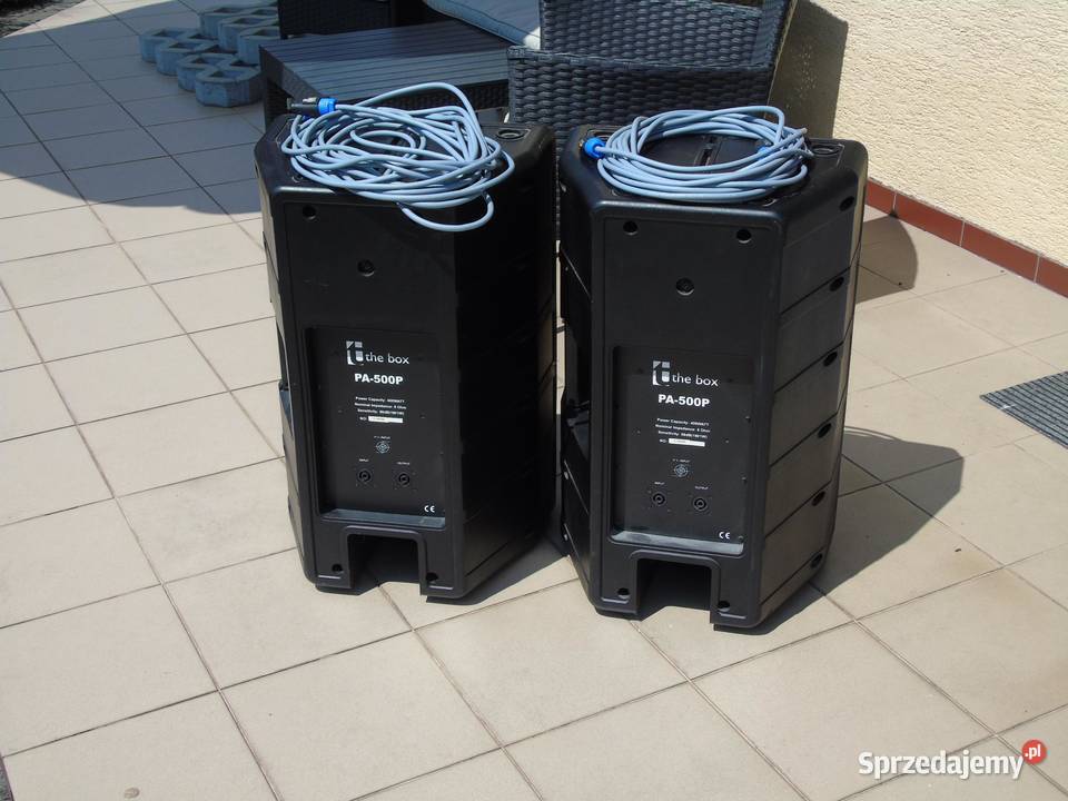 Kolumny estradowe The Box PA500P 2 x 400 wat Jasło