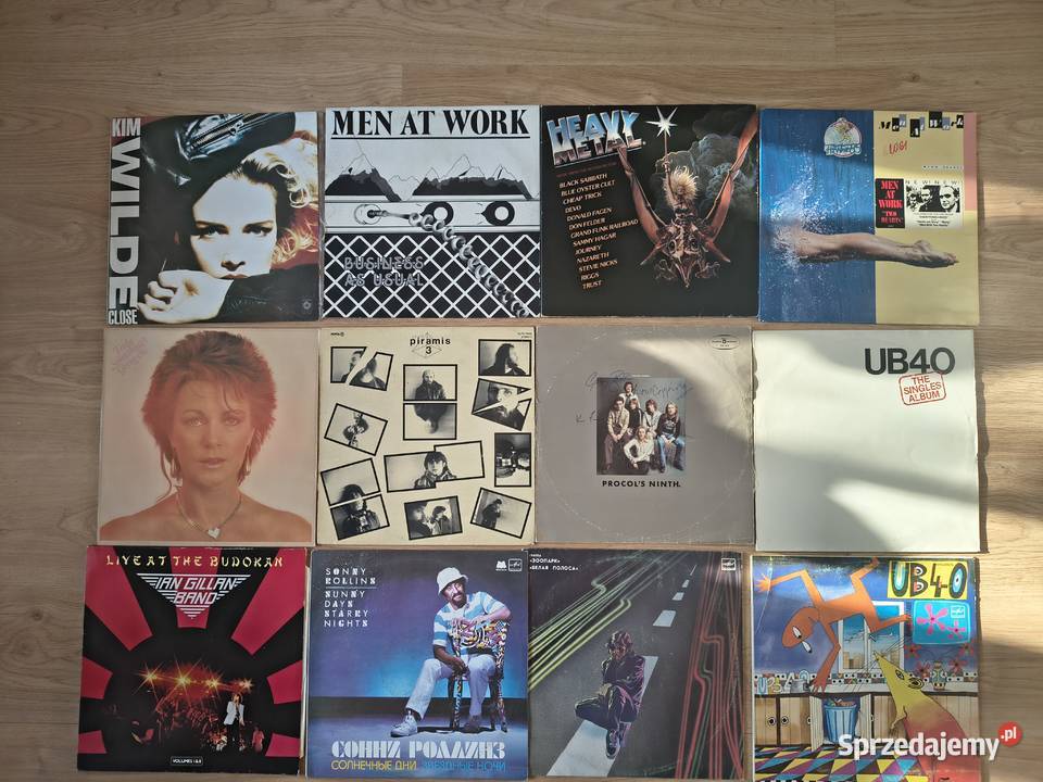 Płyty winylowe 140 sztuk muzyka lata 80te lubelskie
