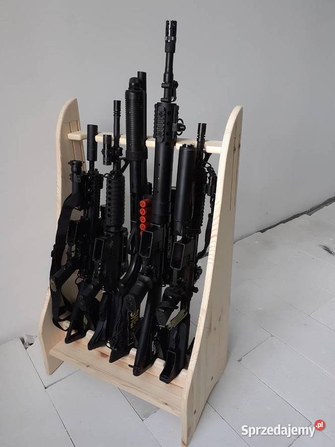 stojak na broń karabinki Oleszna sprzedam