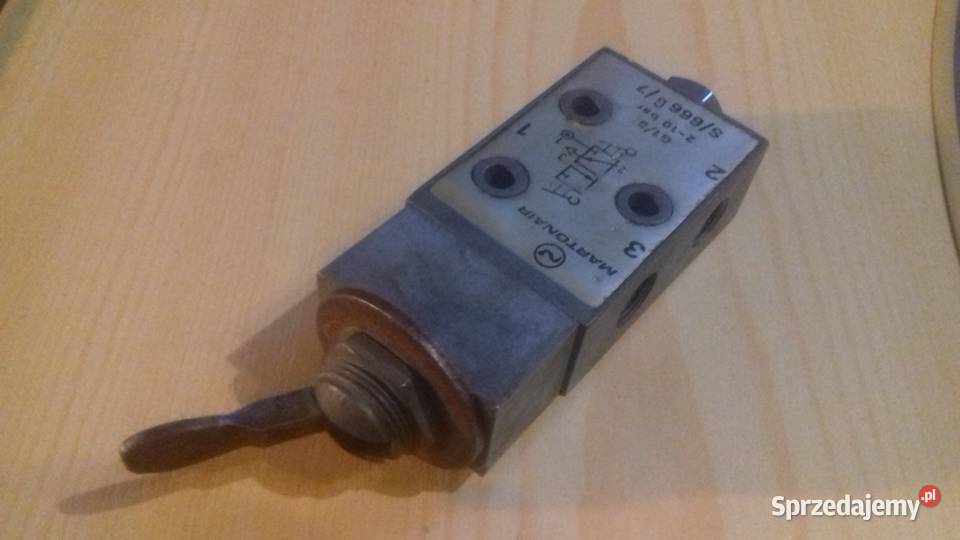 Zawór Pneumatyki MARTONAIR Sterowany Ręcznie Poznań