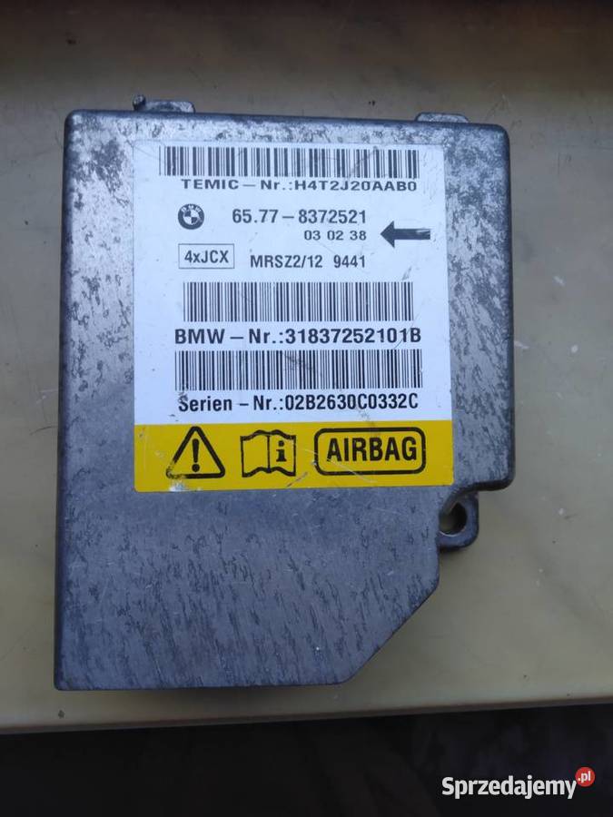 Sensor Moduł Air Bag poduszka BMW e38 e39 e46 Układ elektryczny Tychy sprzedam