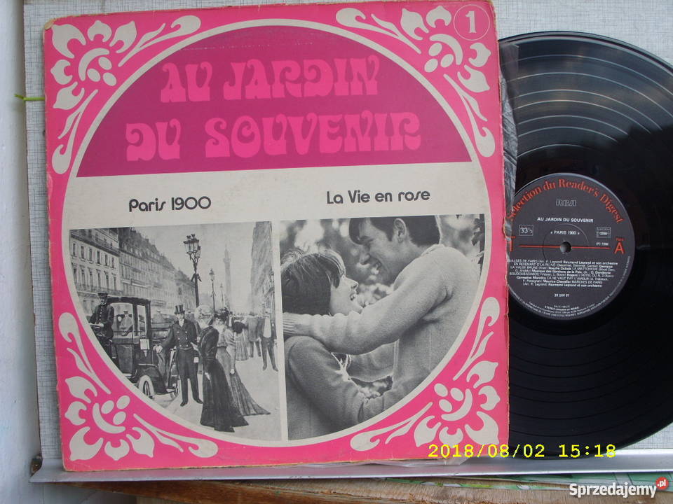 Dance Lp AU JARDIN DU SOUVENIRPARIS 1900 France płyta winylowa