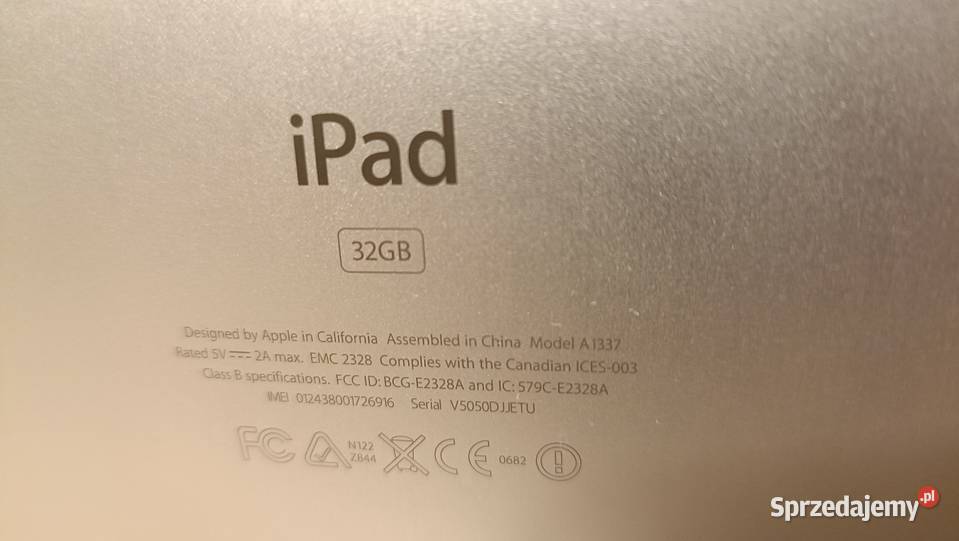 APLLE iPAD 32GB A1337 Poznań