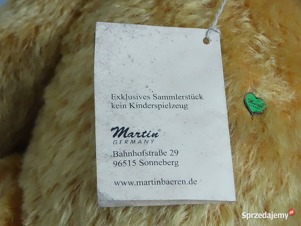 DUŻY 47 Miś Kolekcjonerski Friedrich Martin Biłgoraj sprzedam