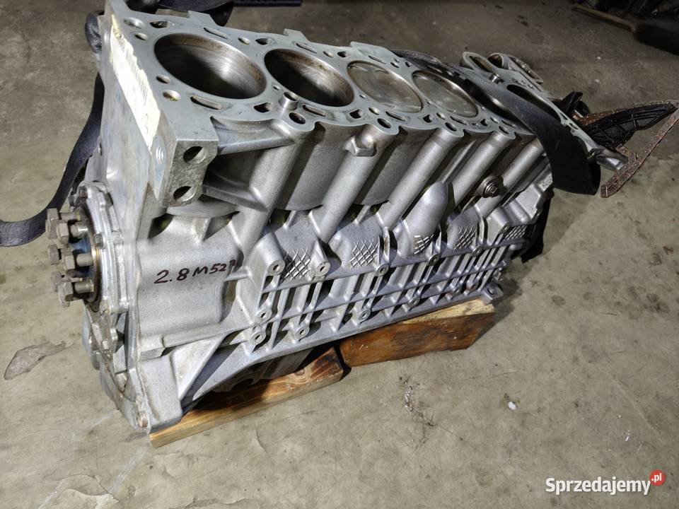 Bmw e46 dół silnika m52tu b28 komplet łódzkie Aleksandrów Łódzki