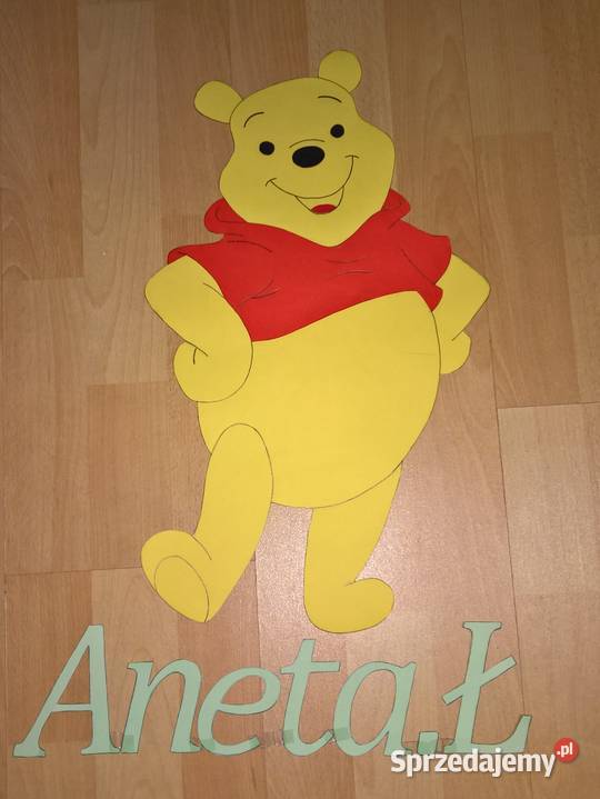 Dekoracje na Dzień Pluszowego Misia z brystolu