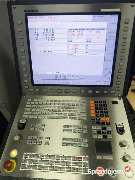 Pięcioosiowe centrum obróbcze CNC AVIA X5 dolnośląskie Jelenia Góra