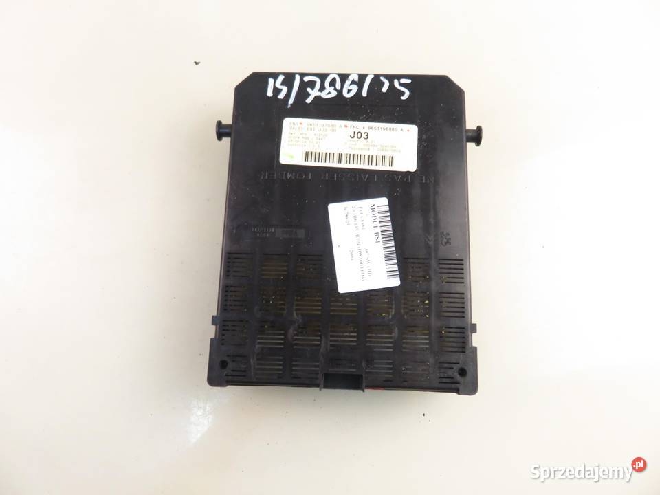 BSI PEUGEOT 307 9651197580A 9651196880A sprzedam