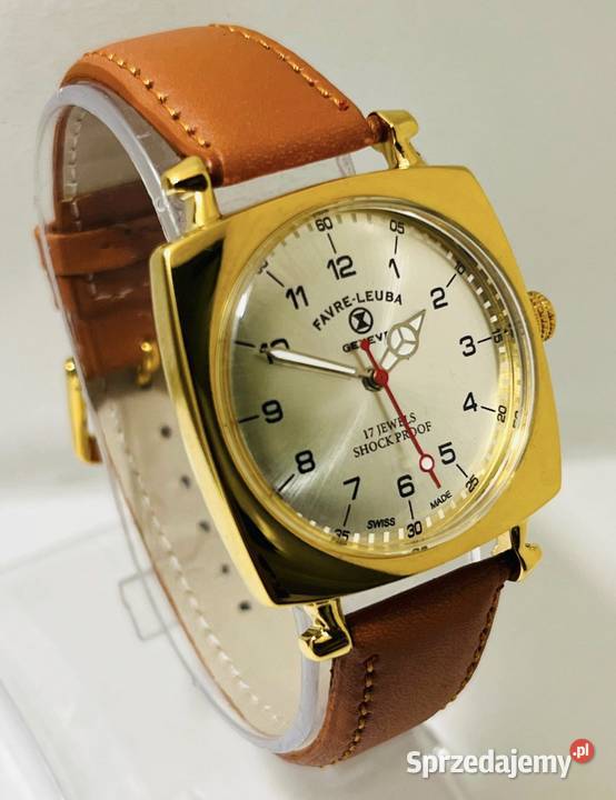 Zabytkowy zegarek mechaniczny Favre Leuba Geneve