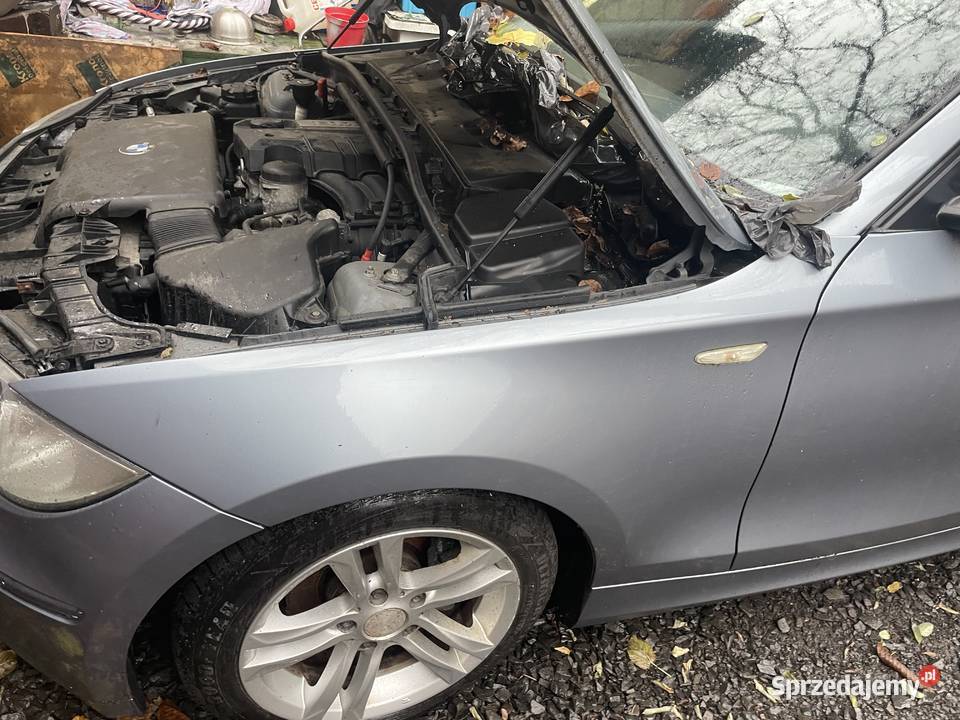 Błotnik przód lewy Bmw 1 e87 lift Quarzblau Seria 1 Szprotawa