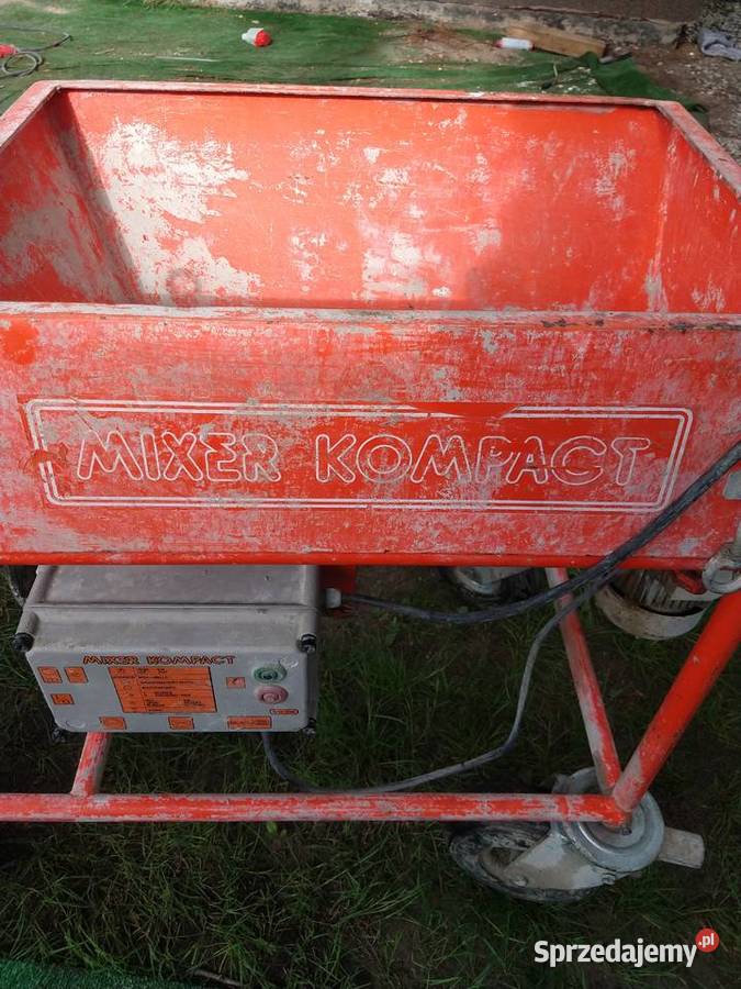 Mieszarka przepływowa do zapraw kleju Wylewek