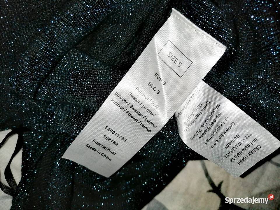 ORSAY wiskozowy Sweterek sweter z metaliczną Swetry i golfy wielkopolskie